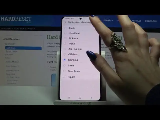 'Video thumbnail for How to Change Vibration Settings in SAMSUNG Galaxy S21 – Turn On / Off Vibration Feature'