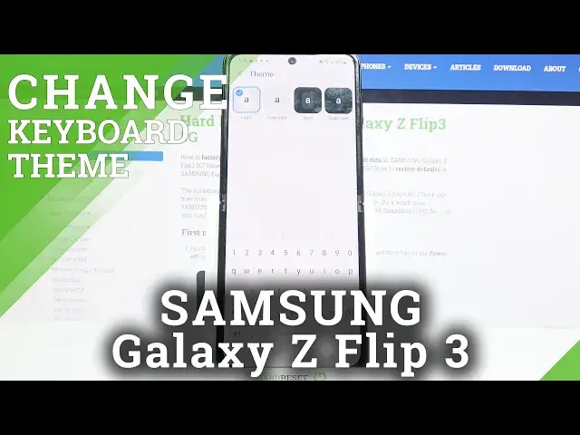 'Video thumbnail for How to Change Keyboard Theme on SAMSUNG Galaxy Z Flip 3 – Adjust Keyboard Look'