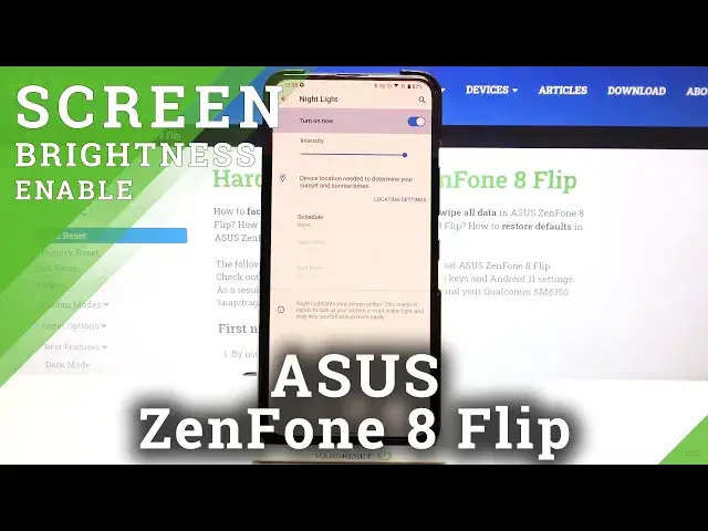 'Video thumbnail for How to Turn On Eye Comfort Mode in ASUS ZenFone 8 Flip – Customize Screen Brightness'