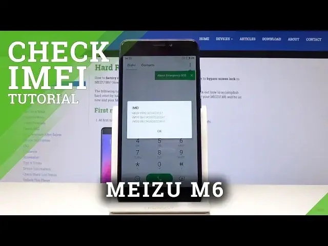 Video thumbnail for How to Check IMEI in MEIZU M6 - IMEI & Serial Number Status