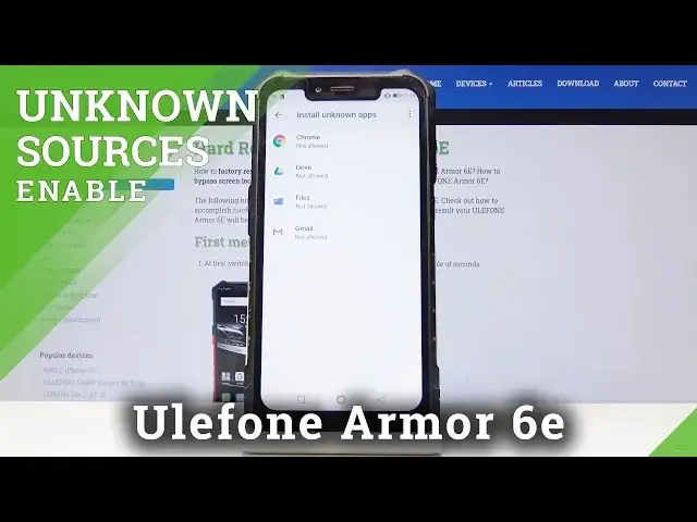 Video thumbnail for How to Allow App Installation in Ulefone Armor 6e - Enable Unknown Sources