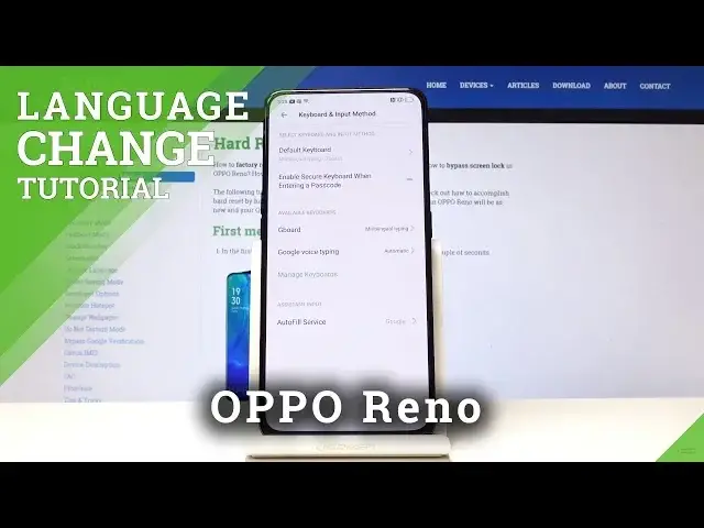 Video thumbnail for How to Change Keyboard Language in OPPO Reno - Set Up Keyboard