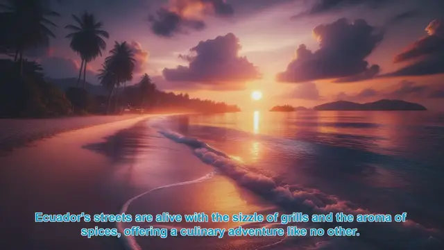 Video thumbnail for Exploring Ecuador's Vibrant Street Food Scene