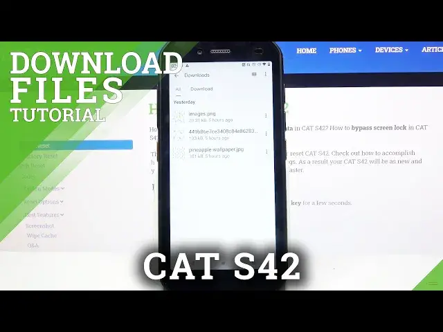 'Video thumbnail for How to Access all Downloads in Cat S42 - Find Downloaded Files'