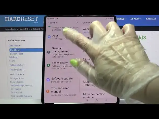 'Video thumbnail for How to Change Default Apps on SAMSUNG Galaxy Z Fold 3 – Manage App Settings'