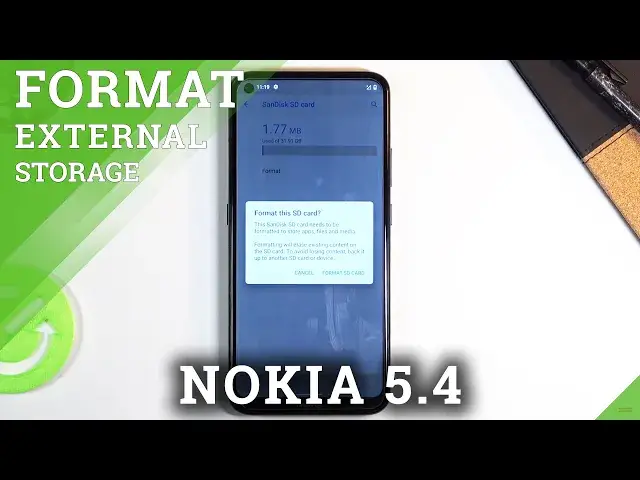 'Video thumbnail for How to Format SD Card in NOKIA 5.4 – Release External Memory'
