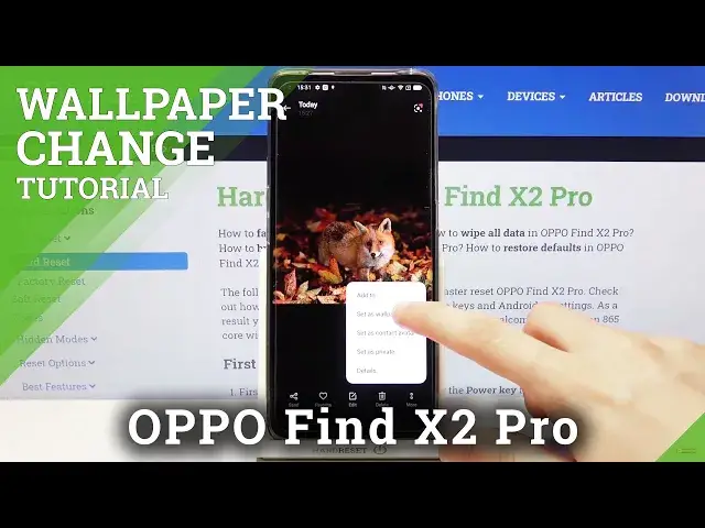 Video thumbnail for How to Set New Wallpaper on the Lock Screen on OPPO Find X2 Pro – Update the Lock Screen