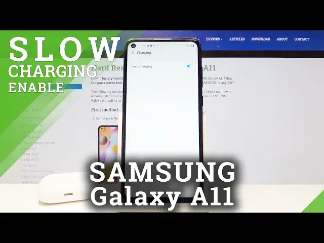 'Video thumbnail for How to Turn Off Slow Charging in Samsung Galaxy A11?'