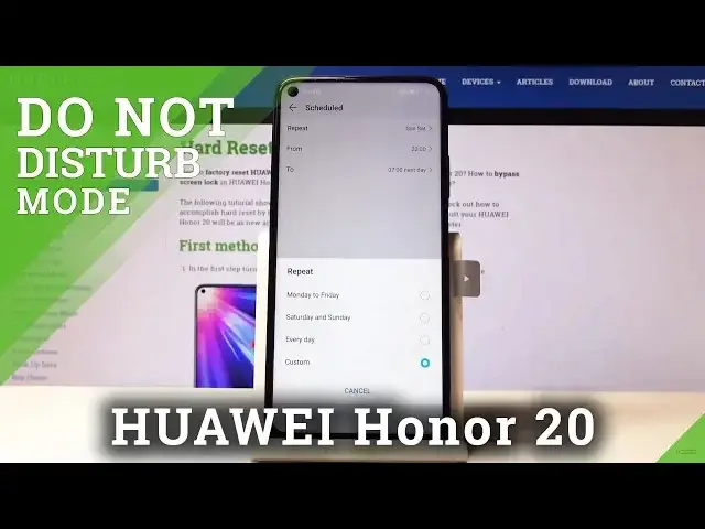 Video thumbnail for How to Mute Sounds & Vibrations in HUAWEI Honor 20 - Do Not Disturb Mode