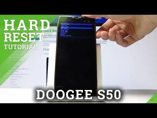 'Video thumbnail for How to Hard Reset DOOGEE S50 – Remove Password / Delete All Data'