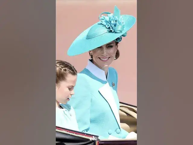 'Video thumbnail for The Princess of Wales at Trooping the Colour 2025 #royalfamily #princess #troopingthecolour #kate'