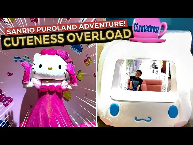 'Video thumbnail for Stepping into a Kawaii Wonderland with Hello Kitty at SANRIO PUROLAND Theme Park in Japan'