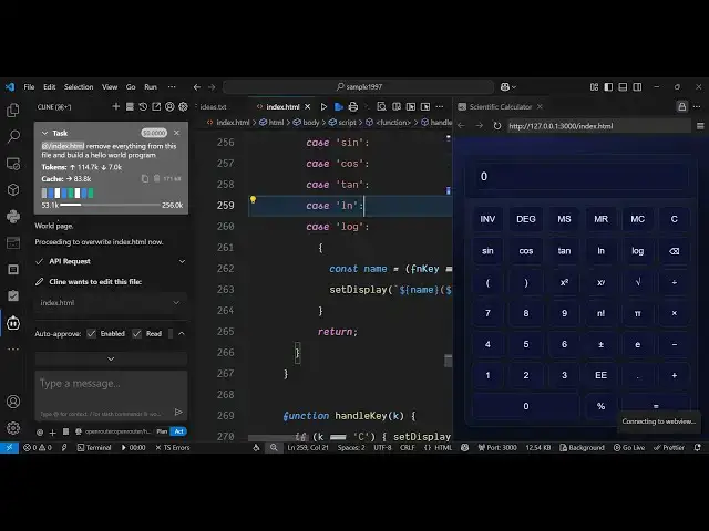 'Video thumbnail for Cline.bot + OpenRouter in VSCode = Run Claude, Gemini & More – INSANE AI Power!'