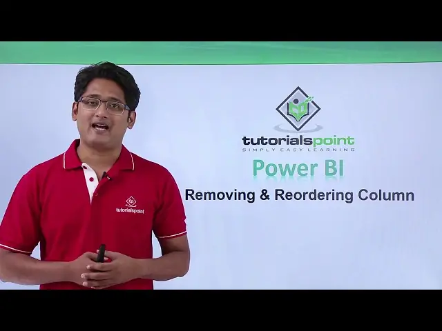'Video thumbnail for Power BI - Removing and reordering column'