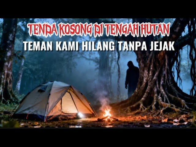 Video thumbnail for Tenda kosong di tengah hutan!teman kami hilang tanpa jejak