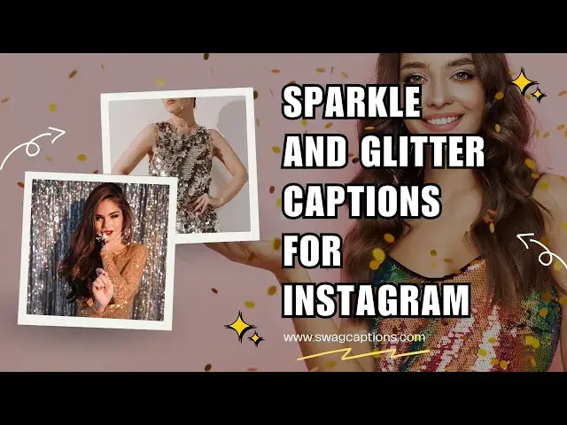 Video thumbnail for Sparkle And Glitter Captions For Instagram