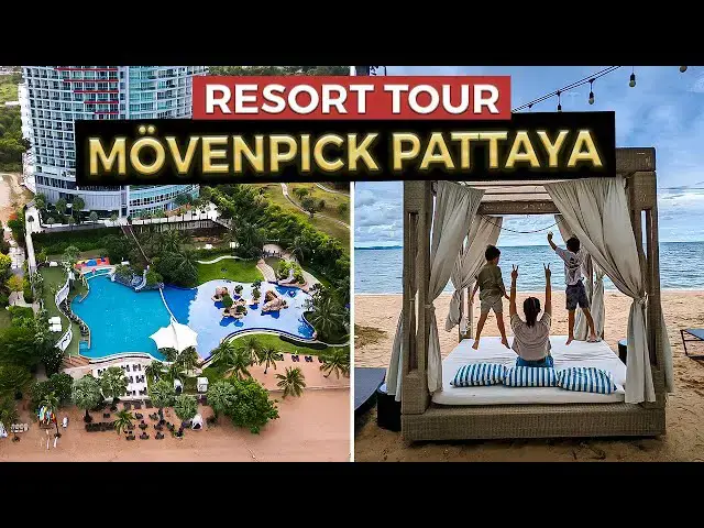 Video thumbnail for Staying at Mövenpick Siam Hotel Na Jomtien Pattaya Hotel REVIEW + TOUR (2023)