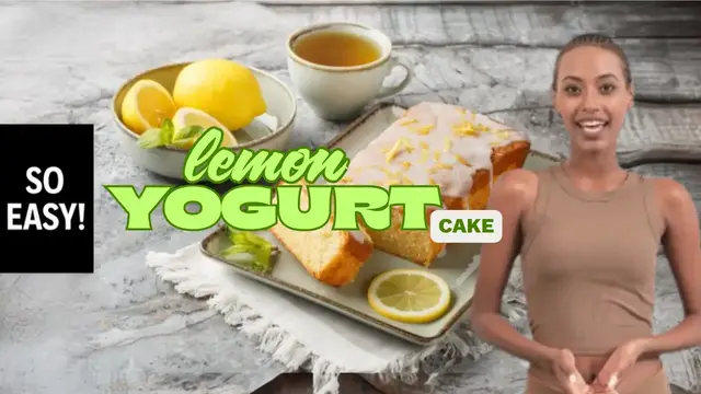 'Video thumbnail for Moist and Zesty Lemon Yogurt Cake Recipe'