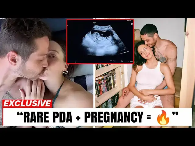 'Video thumbnail for Pete Davidson’s Rare PDA Kiss with Pregnant Elsie Hewitt Sparks Major Baby Buzz! 🔥👶#ShockSpill'