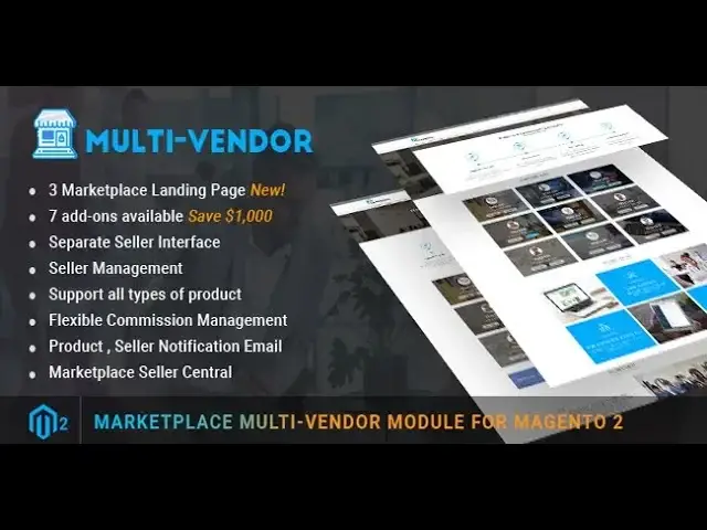 'Video thumbnail for Magento Multi Vendor Module, Create new Panel Vendor theme with Magento'