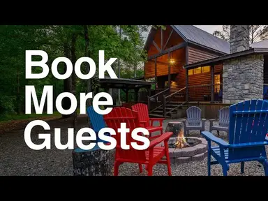 'Video thumbnail for Improve Your Booking With Your Vacation Rental Cabin'