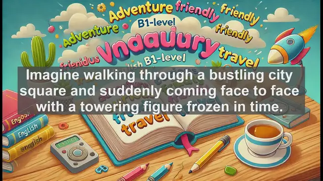 Video thumbnail for 2500 Must Know CEFR B1 Vocabulary - Understanding 'Statue': A Key Word for B1 English Proficiency