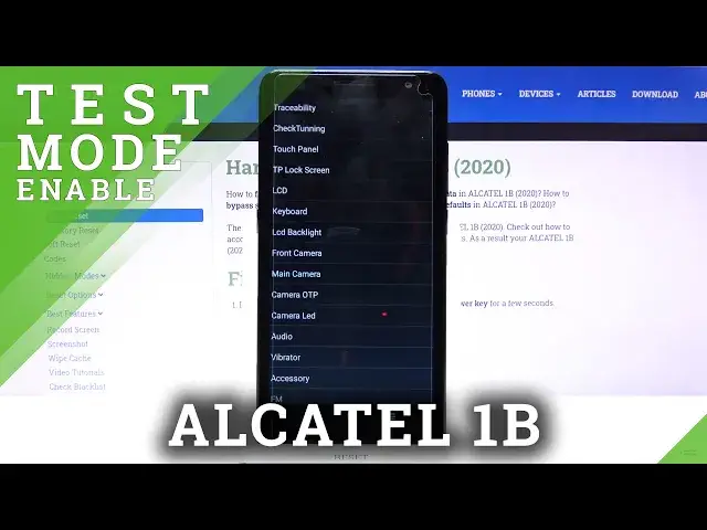 'Video thumbnail for How to Enable Test Mode in ALCATEL 1B – Test Device'