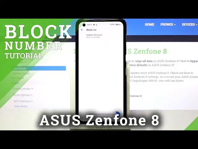 'Video thumbnail for How to Block Number in ASUS ZenFone 8 – Create Blacklist'