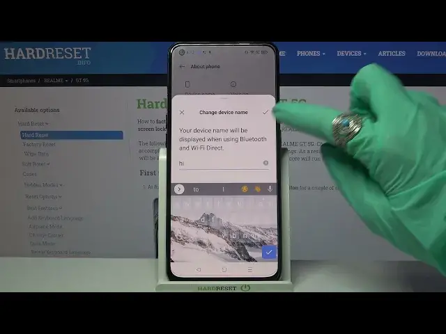 Video thumbnail for How to Rename Realme GT 5G - Change Realme Name