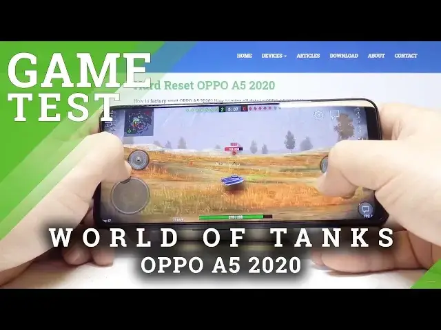 Video thumbnail for Test World of Tanks on OPPO A5 2020 – FPS Checkup / Game Test