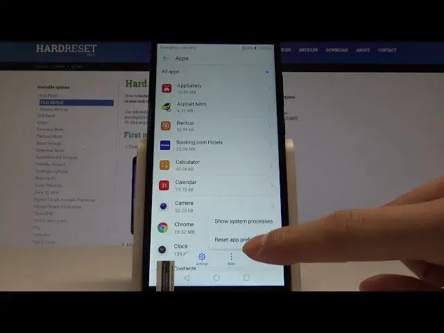 Video thumbnail for How to Reset App Preferences in HUAWEI Y6 Prime 2018 - Default App Settings
