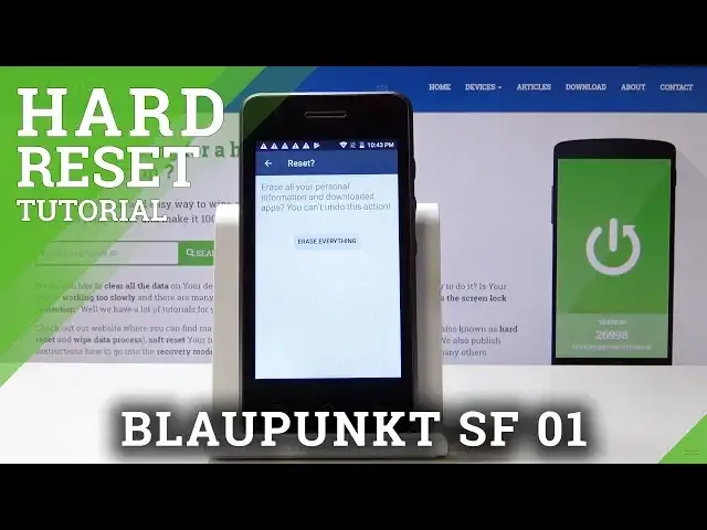 Video thumbnail for How to Wipe All Data from BLAUPUNKT SF 01 - Factory Data Reset