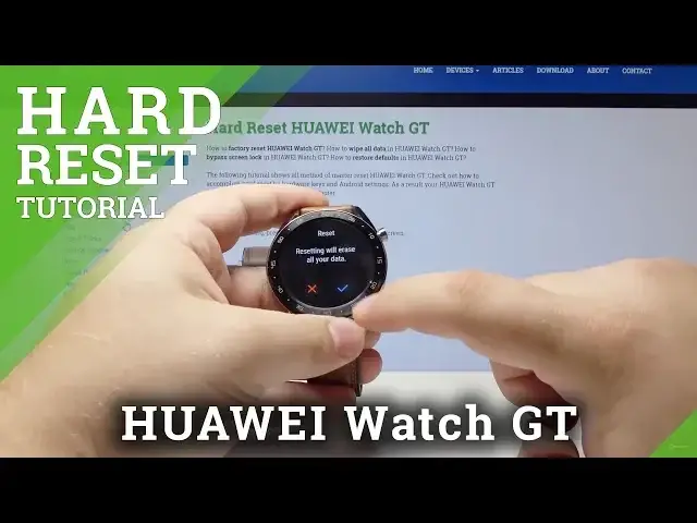 'Video thumbnail for How to Factory Reset Huawei Watch GT - Reset Customization'
