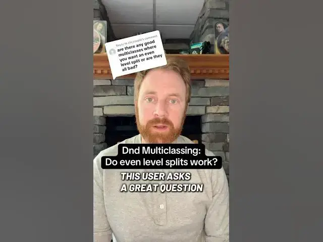 'Video thumbnail for Even level splits are rarely worthwhile when multiclassing in dnd'