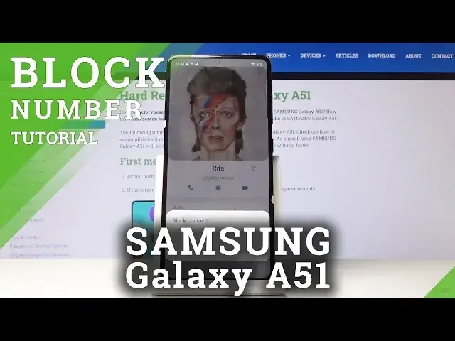'Video thumbnail for How to Block Number on Samsung Galaxy A51 – Blacklist Number'