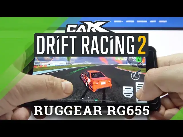 'Video thumbnail for CarX Drift Racing 2 on RUGGEAR RG655 - Game Test'