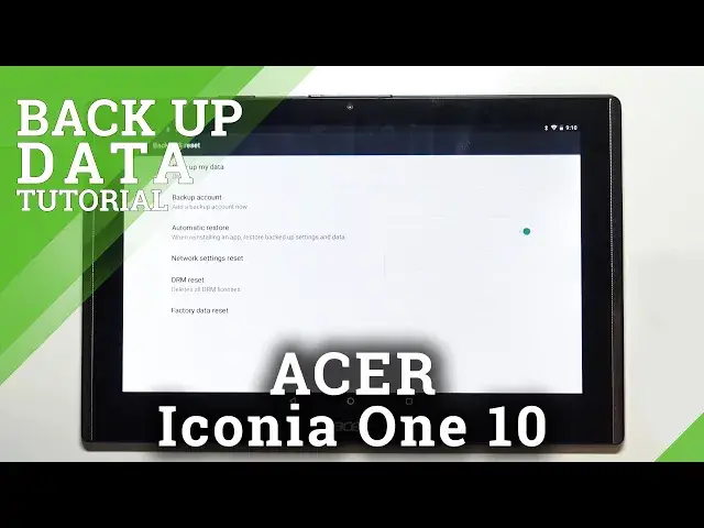 Video thumbnail for How to Backup Data in ACER Iconia One 10 – Create Google Backup Account