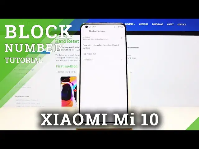 'Video thumbnail for How to Block Number in XIAOMI Mi 10 – Create Blacklist'