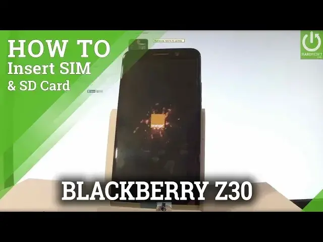 'Video thumbnail for How to Insert SIM and SD in BLACKBERRY Z30 - Micro SIM & SD Slot'