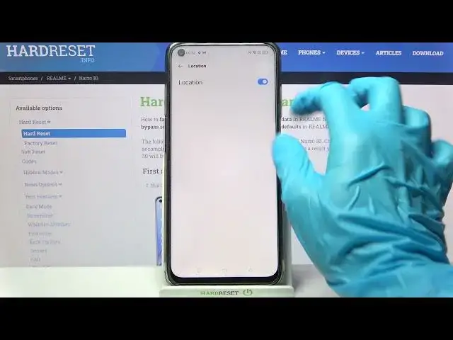 Video thumbnail for How to Manage Location in REALME Narzo 30 – Turn On / Off Location