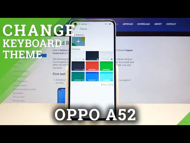 Video thumbnail for How to Change Keyboard Theme on OPPO A52 – Personalize Keyboard Layout