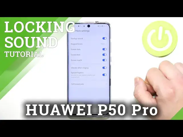 'Video thumbnail for How to Manage Screen Lock Sound on HUAWEI P50 Pro - Sound Settings'
