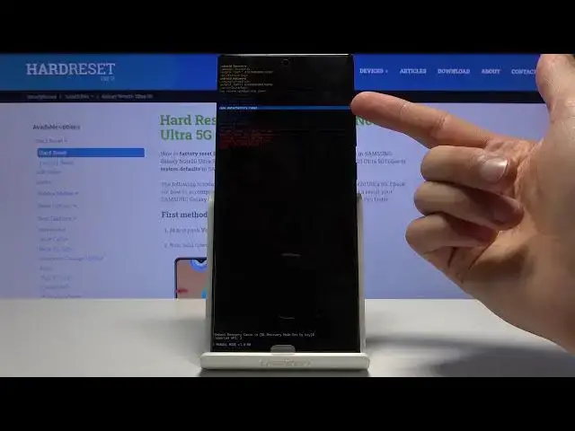 'Video thumbnail for How to Hard Reset SAMSUNG Galaxy Note20 Ultra - Remove Data by Recovery Mode'