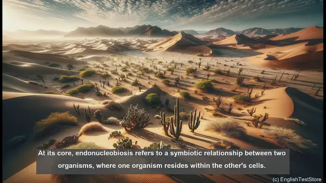 Video thumbnail for Endonucleobiosis in biology - meaning, definition and examples