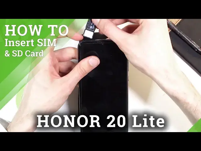 Video thumbnail for How to Insert Nano SIM & Micro SD Cards in HONOR 20 Lite – SIM & SD Installation