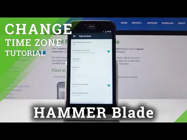 'Video thumbnail for How Set Up Time Zone in HAMMER Blade - Date & Time Settings'