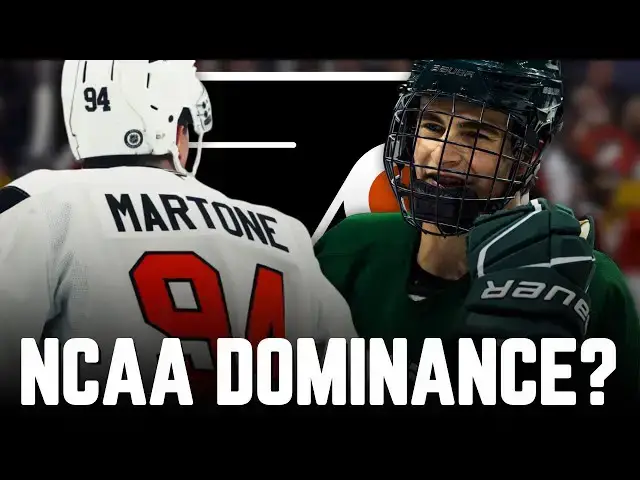 'Video thumbnail for Porter Martone Projected to Have HISTORIC NCAA Season?'