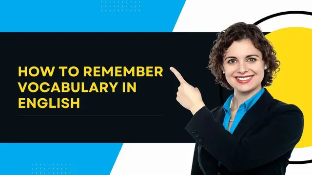 Video thumbnail for How to Remember Vocabulary in English | English Finders