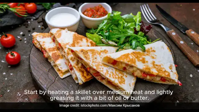 Video thumbnail for Quick Quesadillas