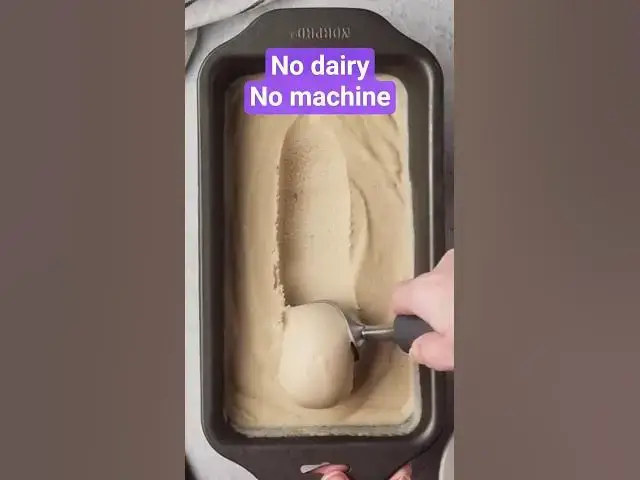 'Video thumbnail for How to Make Vegan Vanilla Ice Cream in a Blender'
